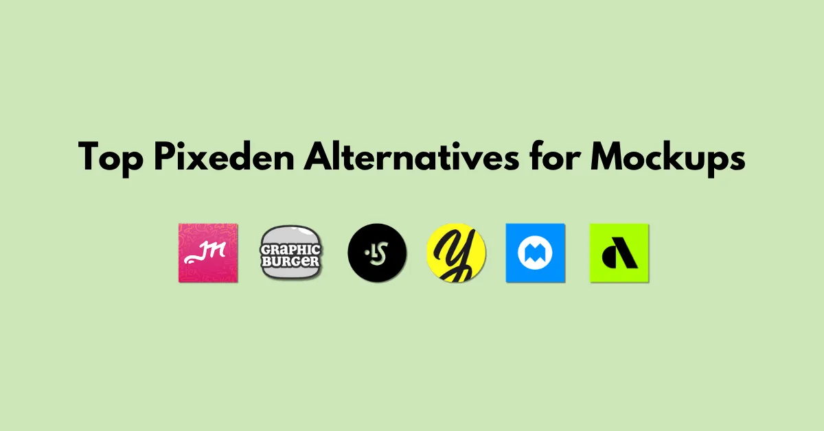 6 Top Pixeden Alternatives for Mockups