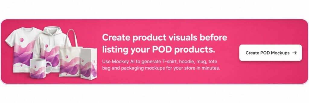 POD Mockup CTA