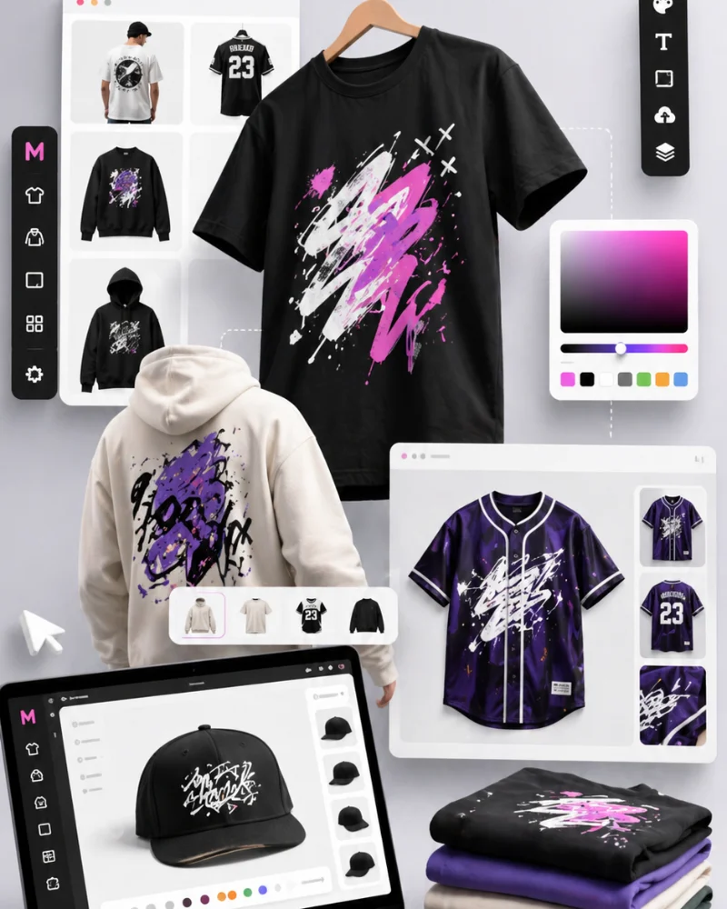 Use Various Generator Pages for Streetwear
