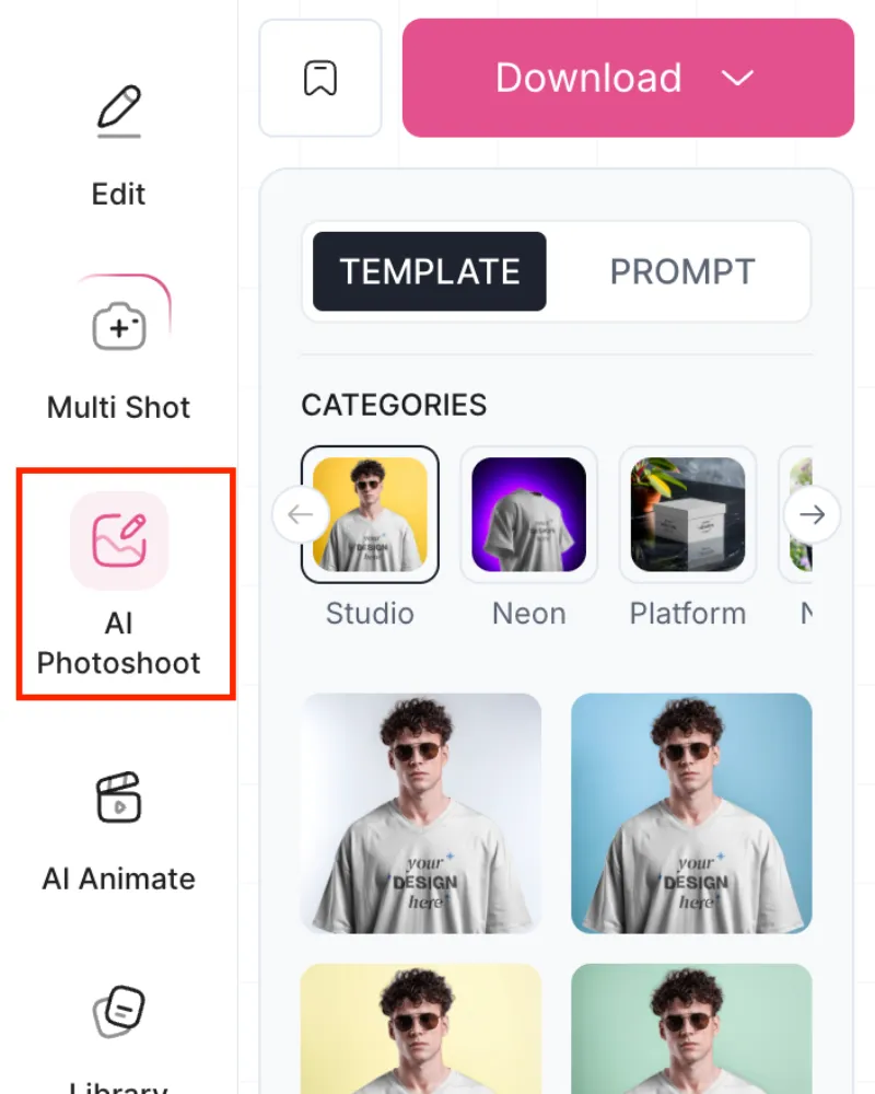 create ai scene