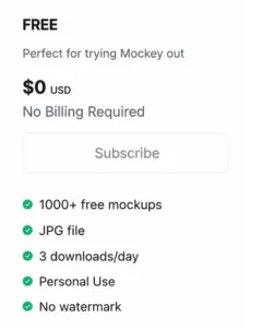 free plan has no watermarks