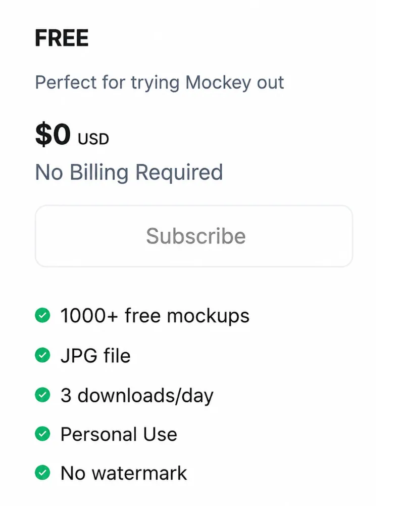 free plan has no watermarks