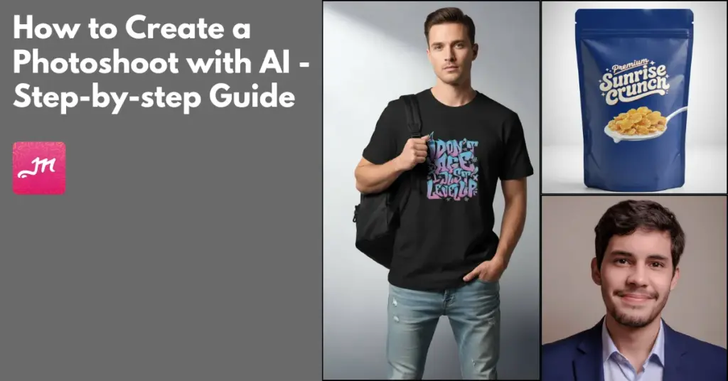 how to create a photoshoot with ai