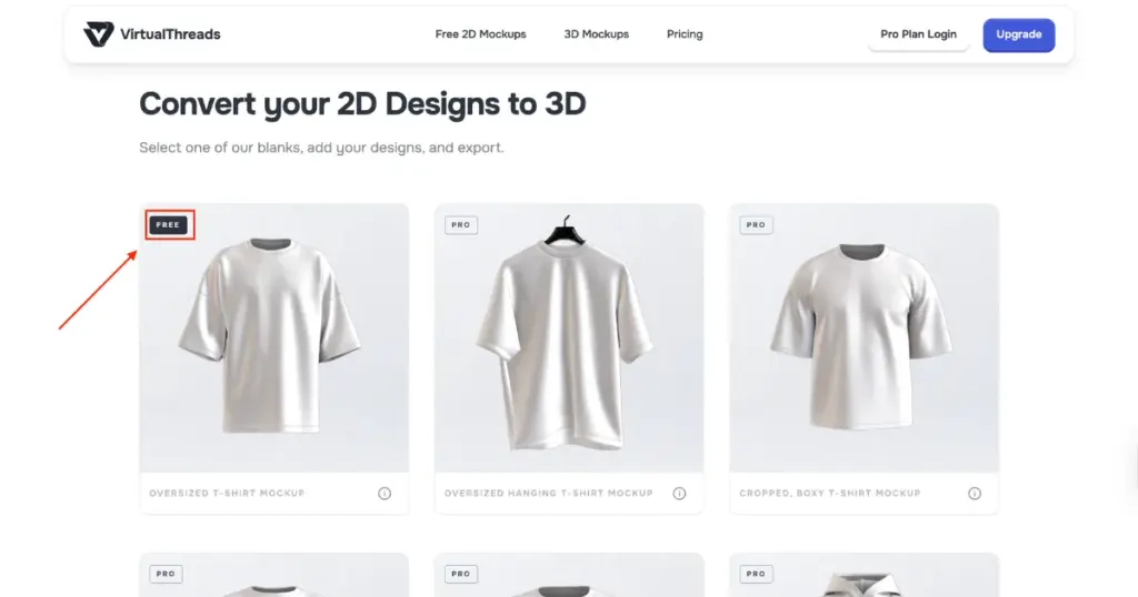 limited free template in virtualthreads