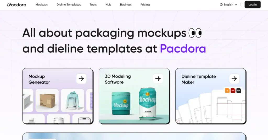 pacdora ai product mockup generator