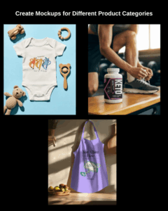 Create Mockups for Different Product Categories