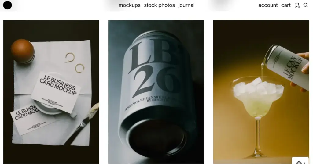bendito mockup for branding