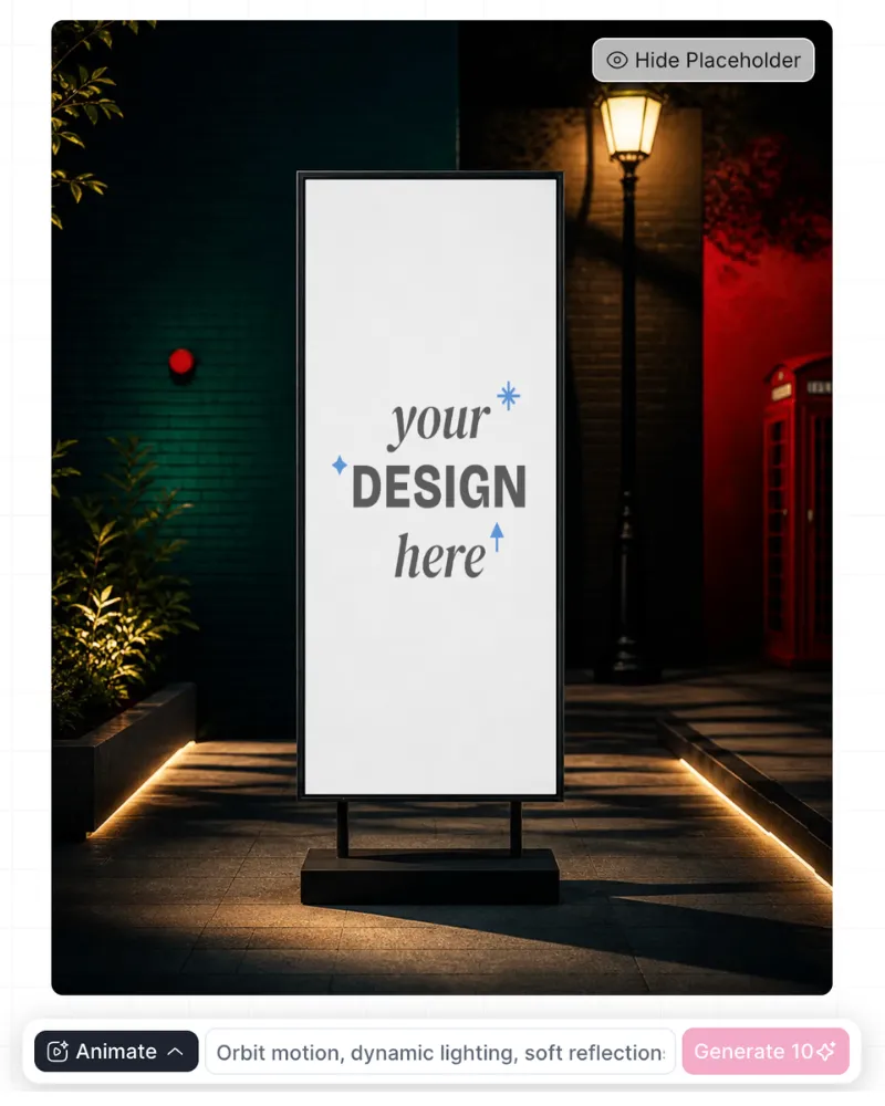 convert your banner to animation