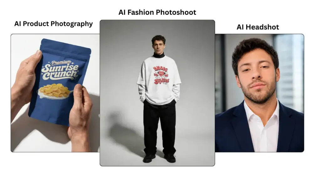 example of what is an ai photoshoot