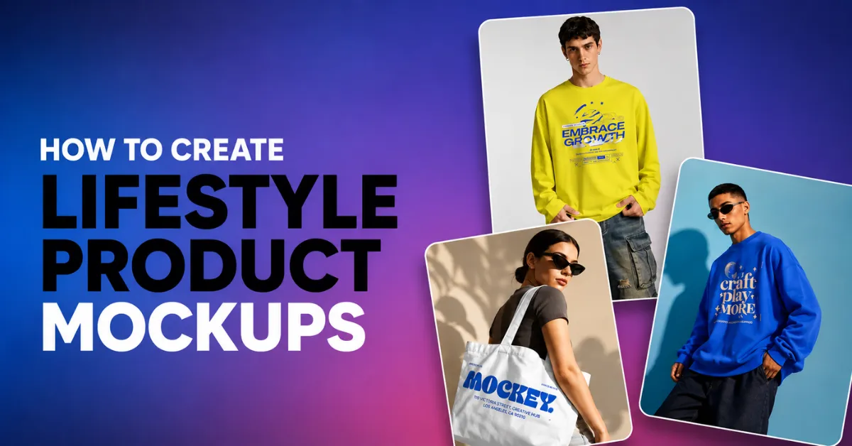 How to Create Lifestyle Product Mockups That Look Real