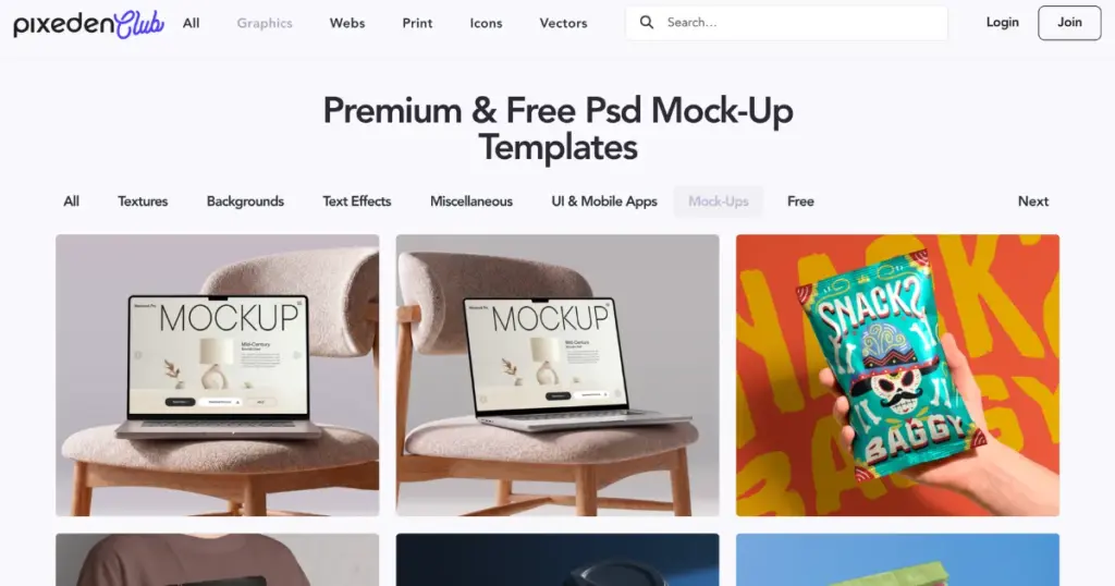 use pixeden for best model shot mockups