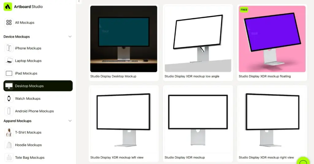 artboard studio use for desktop mockups