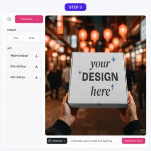 download the box mockup