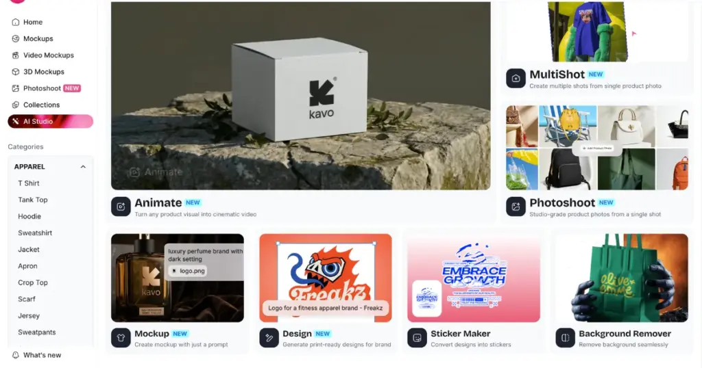 go beyond templates with ai studio