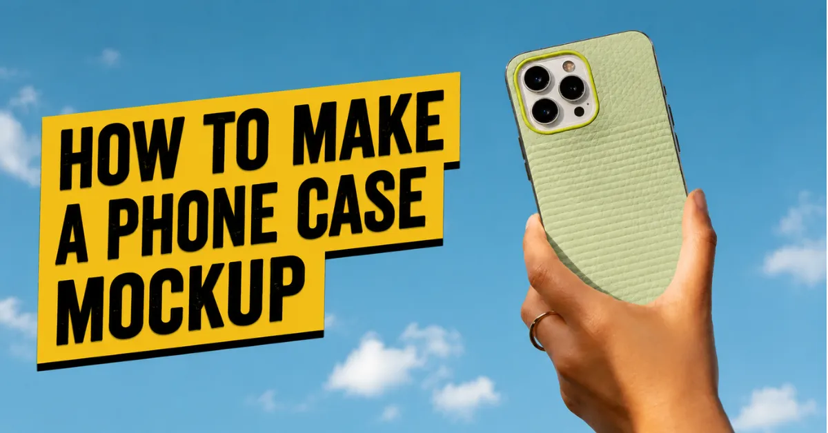 how to make a phone case mockup