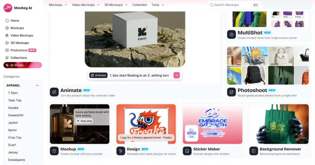 mockey ai studio