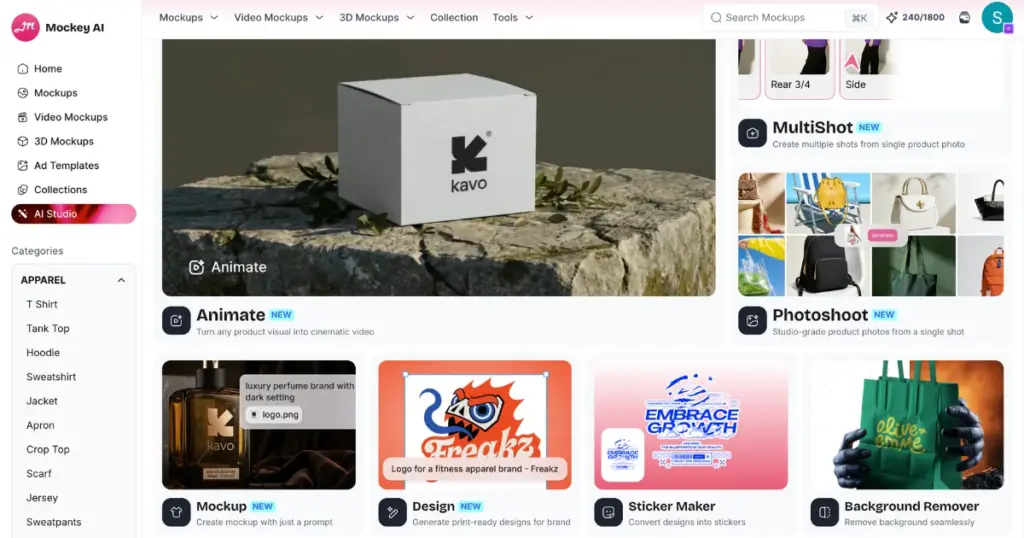 mockey ai studio to consider