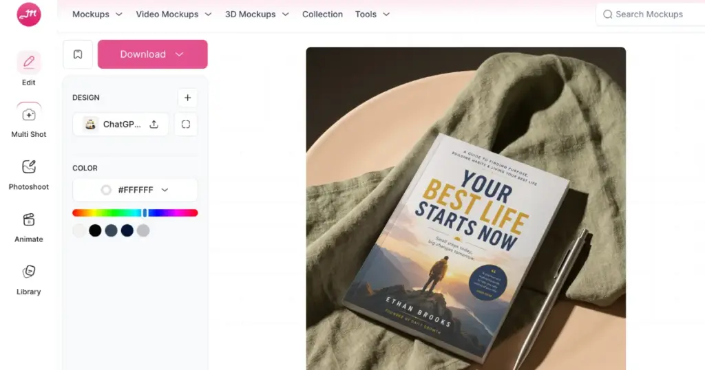 personalize print mockup