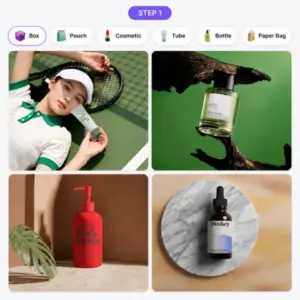 select your packaging