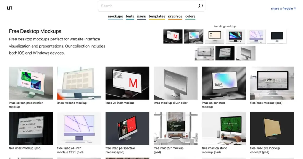 unblast desktop mockup tool