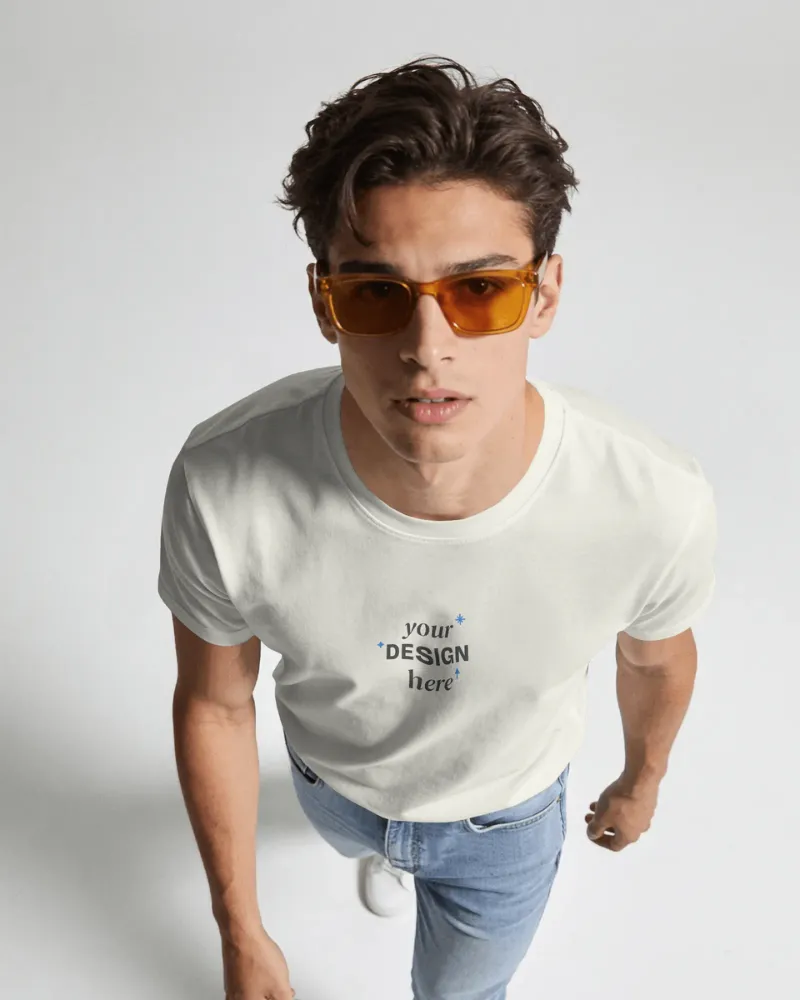 bella+canvas and gildan t-shirts