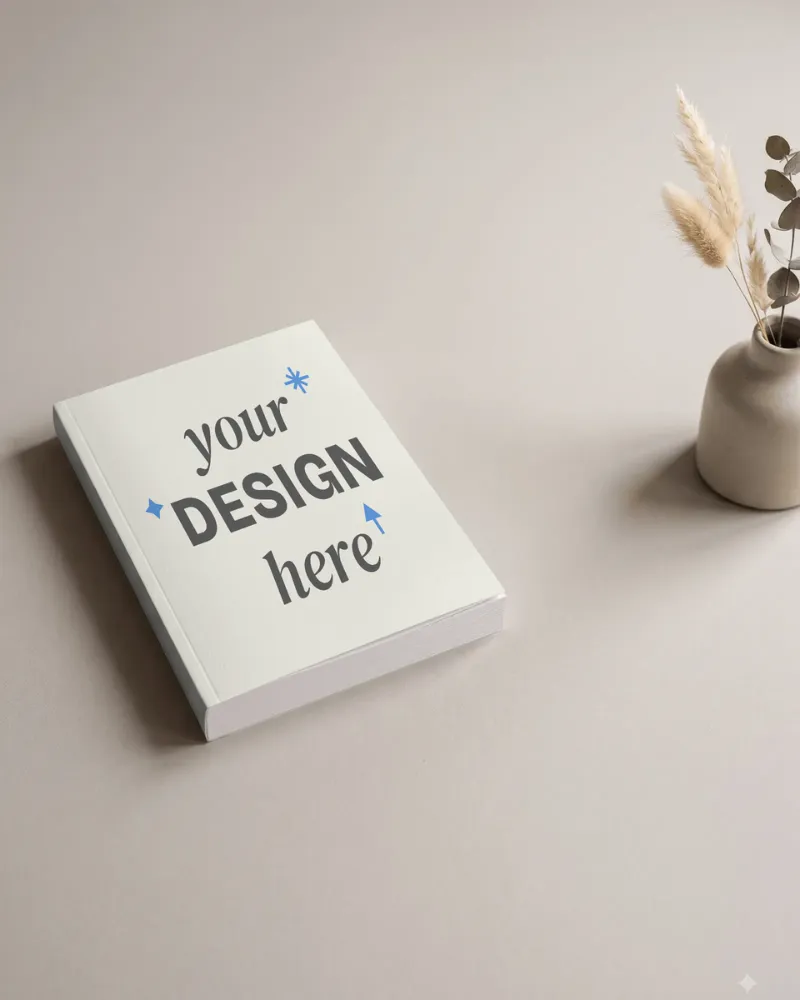 books in print on demand mockup generator