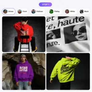 choose a hoodie style