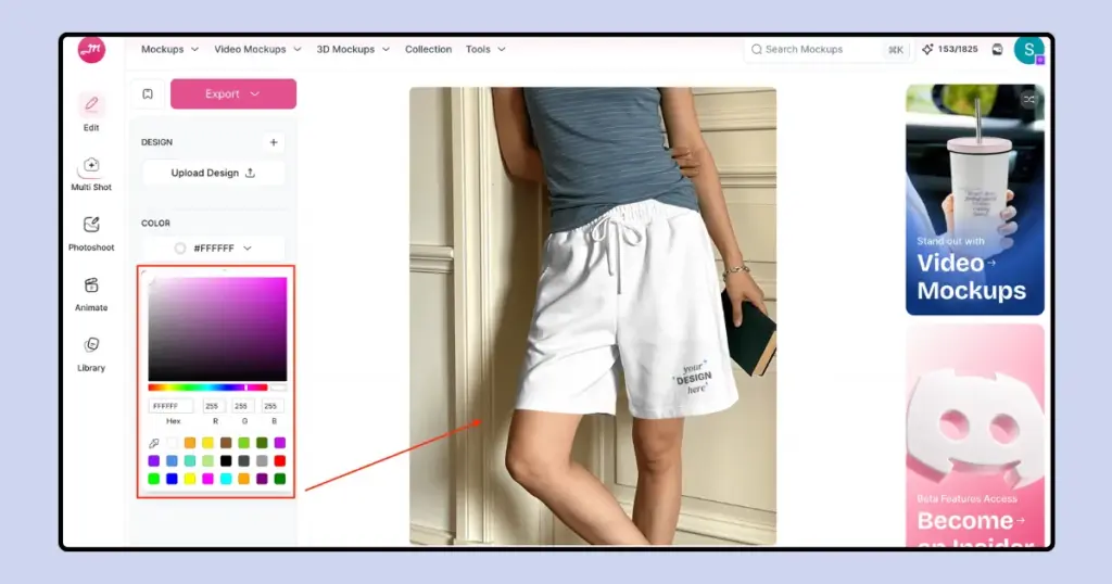 different colors from same design