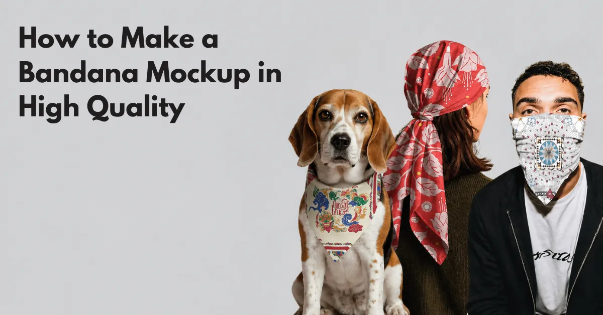 How to Make a Bandana Mockup