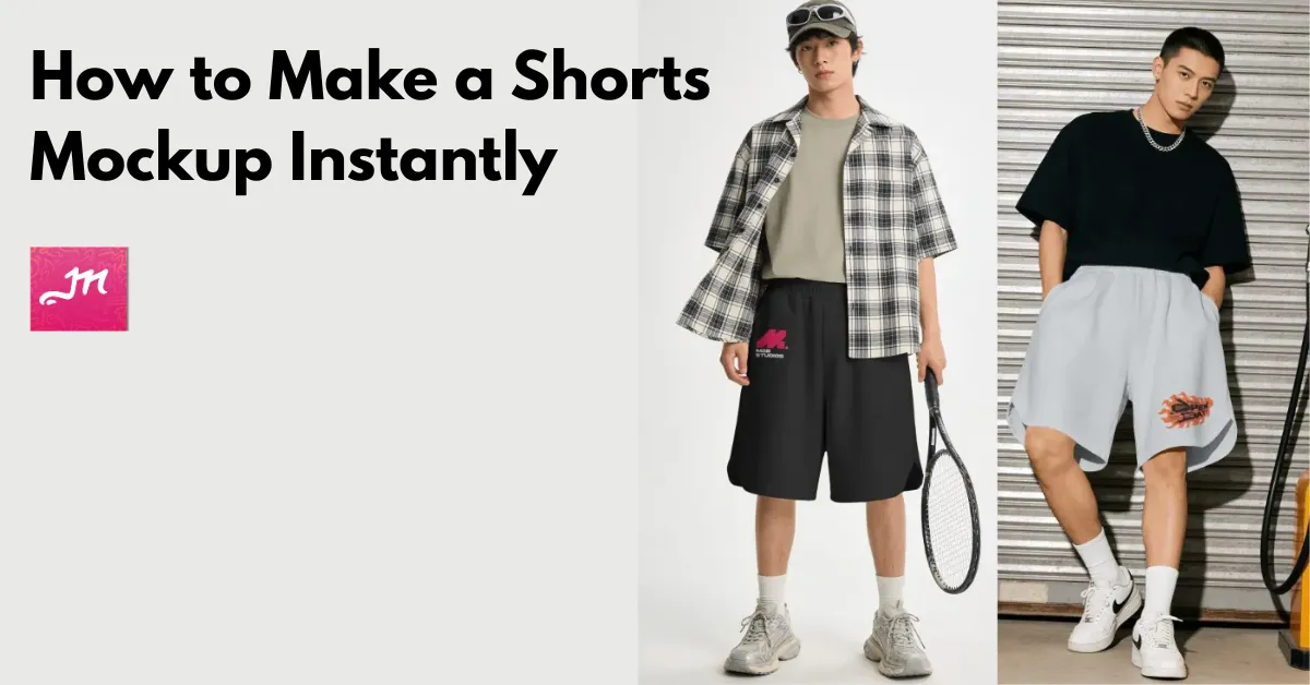 How to Make a Shorts Mockup Instantly