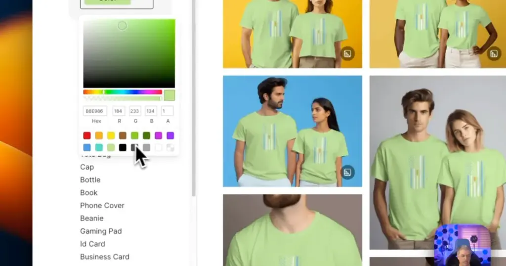 match the product color