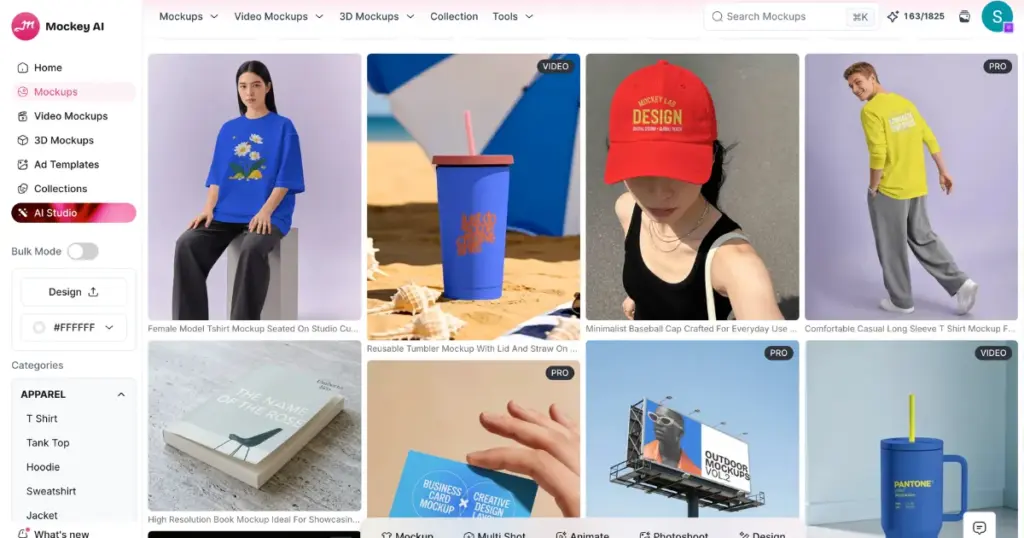 pod sellers use mockey ai mockups