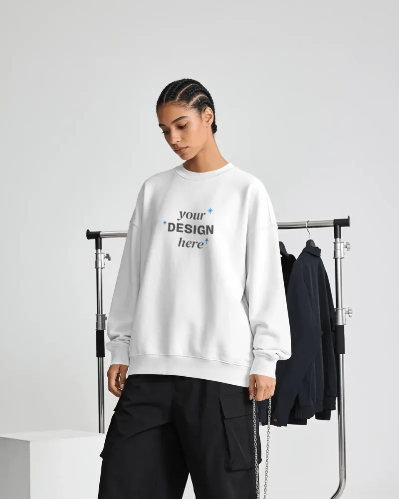 see the realistic preview in sweatshirt mockup generator