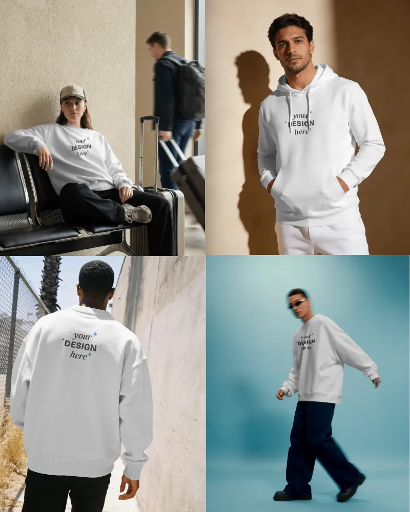 show in different scenes