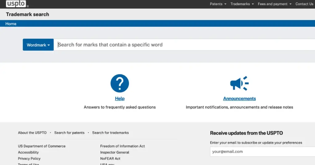 verify trademark status