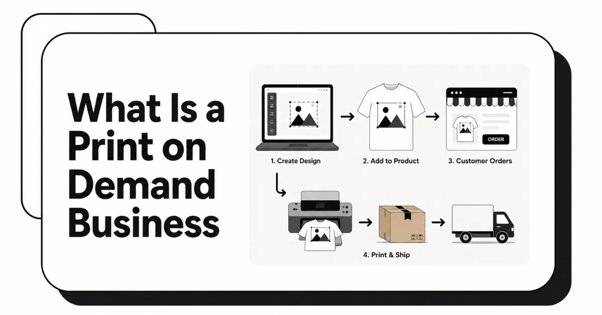 What Is a Print on Demand Business? Explained Simply